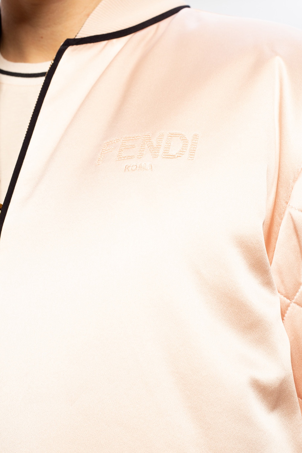 Fendi T-shirt z wzorem Fendi Map